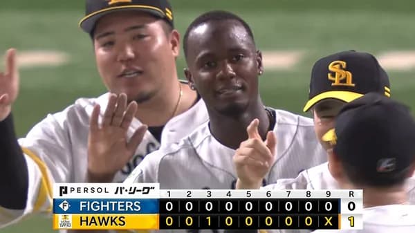 【1-0】ホークス4連勝7カード連続勝ち越し！！モイネロ3安打13奪三振で2度目の完封で10勝目！！日ハムとのゲーム差は3