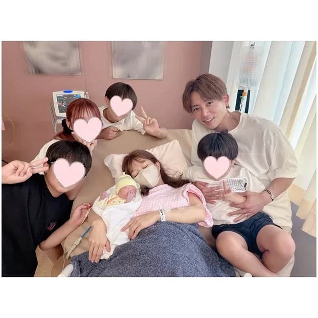 辻(38)太陽(44)の辻5人目出産