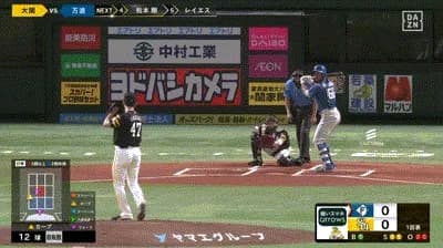 【ソフトバンク対日本ハム19回戦】日本ハム・万波、ソフトバンク・大関から第１８号先制ソロホームラン！！！！！！！！！！！！！！