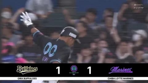 髙部が二盗三盗！そして池田の犠牲フライ！ロッテ国士舘コンビで同点！