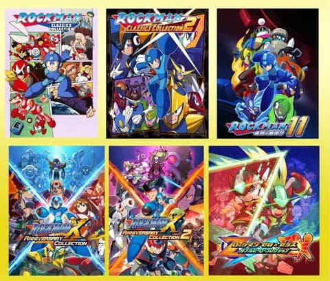 【レトロゲーム】君の思い出のロックマンはどれだ！？！？！？