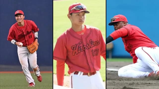 【悲報】カープ、守乱により無安打で2点を先制されてしまう。