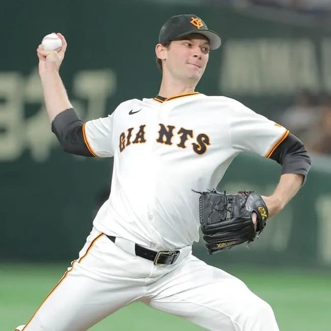 巨人・ケラー　投球回29.1　防御率3.07