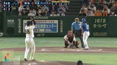 【巨人対中日19回戦】中日・チェイビス、巨人・菊池から第３号勝ち越しソロホームラン！！！！！！！！！！！！！！！