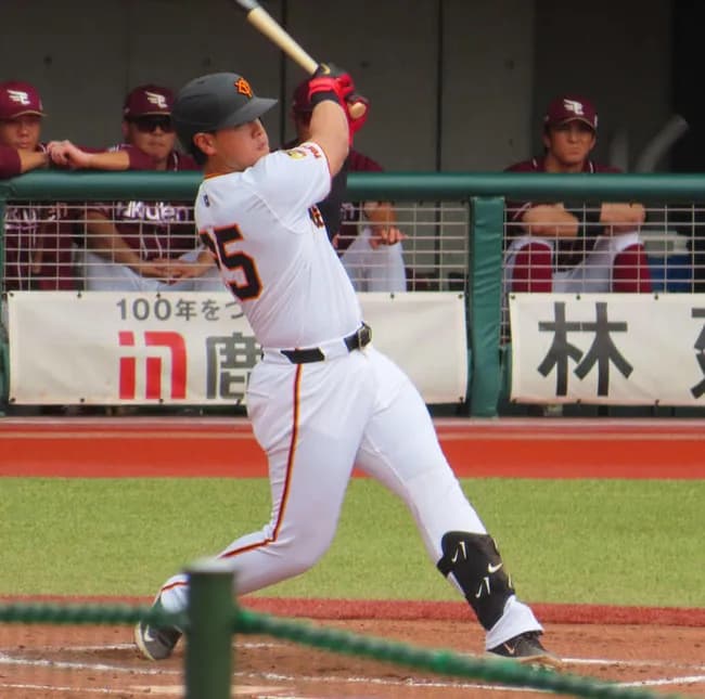 【巨人】岡本和真２軍楽天戦で二塁打「打てて良かった」最短15日からの阪神３連戦中に１軍合流へ