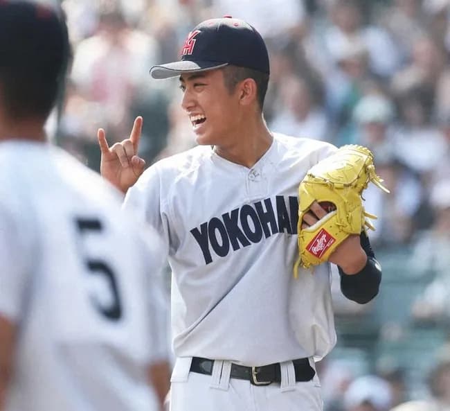 【高校野球】2回戦 横浜 5-1 綾羽　春夏連覇へ　横浜高校が3回戦進出