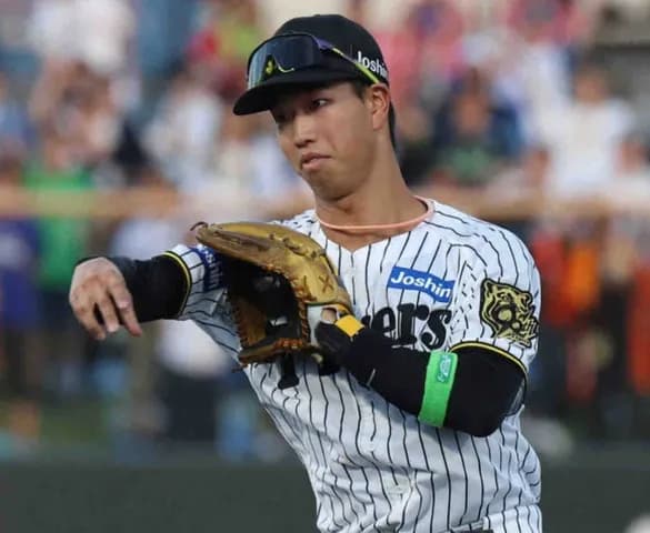 阪神・百崎蒼生が退院 2軍戦で顔面に死球受け手術「またプレーできる日を楽しみに」