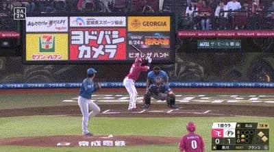 【楽天対日本ハム18回戦】楽天・黒川、日本ハム・北山から第3号逆転3ランホームラン！！！！！！！！！！！！！！