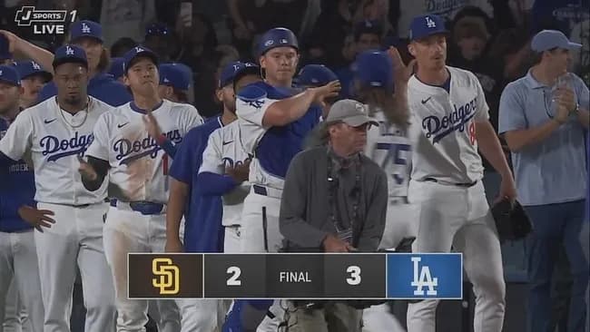 ドジャース、首位攻防初戦制して同率首位　大谷翔平は連続試合安打ストップも貴重な1打点　好投の左腕カーショーが今季7勝目