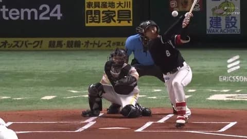 ロッテ西川史礁(22) 打率.285(249-71) 1本 24打点 0盗 OPS.709