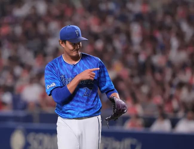 藤浪晋太郎が５回１失点！日本復帰後初先発１０５９日ぶり勝利投手の権利　表情豊かにマウンドで躍動も降板直後に悪夢