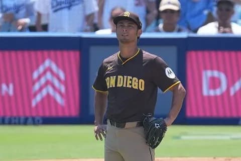 【MLB】ダルビッシュ有、4回4失点で降板 痛恨の初回2被弾で3勝目逃す… 大谷翔平には安打&大飛球