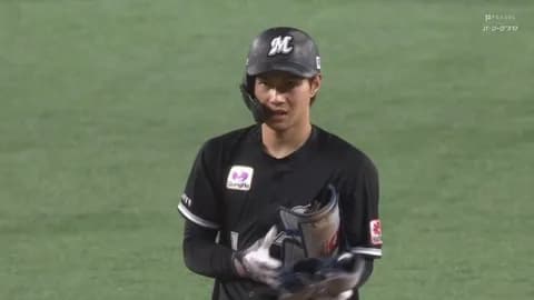 ロッテ藤原恭大(7年目) 打率.277 3本 22打点 12盗塁 出塁率.343 長打率.355 OPS.697