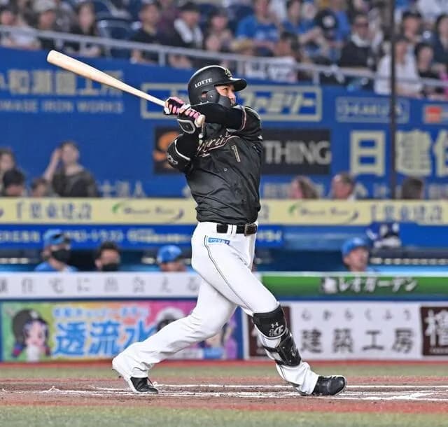 藤原恭大(7年目) .277 3本 22打点 12盗塁 出塁率.343 長打率.355 OPS.697