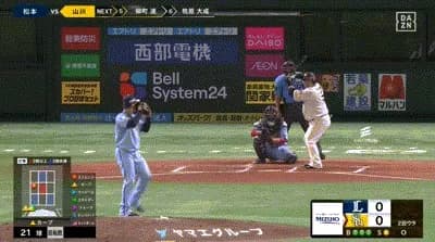 【ソフトバンク対西武22回戦】ソフトバンク・山川、西武・松本から第２０号先制ソロホームラン！！！！！！！！！！！！！！！