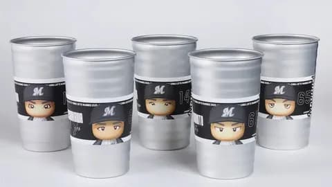 画像　ロッテとパワプロのコラボ、誰が誰だかわからない