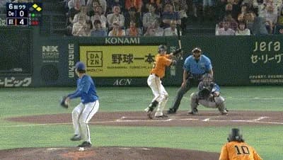 【巨人対DeNA19回戦】巨人、６回裏２アウト一二塁から泉口のタイムリーツーベースでリードを５点に広げる！！！！！！！！！！！！！！！