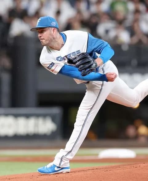 【日本ハム】バーヘイゲン「役割果たせず悔しい」今季先発陣最短２回途中７失点KO