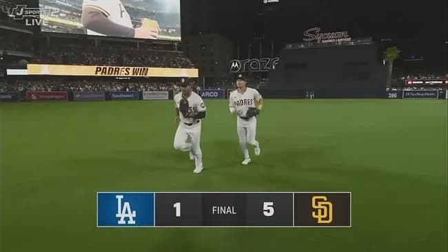 ドジャースが２位転落　同率首位パドレスに痛恨の連敗…大谷翔平は４の０で２試合連続無安打　８月２０戦目で連続試合出塁がストップ