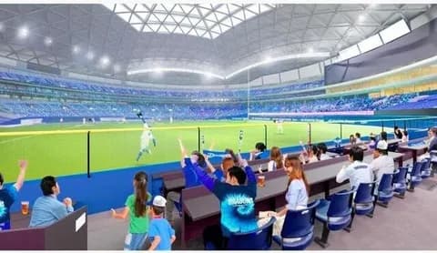 中日、バンテリンドーム「ホームランウイング」の詳細を発表　距離６ｍ短縮、フェンス１・２ｍ低く