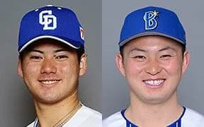 2024年ドラフト1位中日金丸12先発1勝5敗、DeNAドラフト1位竹田2先発2勝