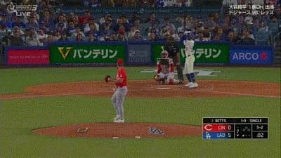 ドジャース・ベッツ、第１４号ソロホームラン！リードを６点に広げる！！！！！！！！！！！！！！！！！