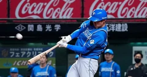 【日本ハム】石井一成が4号ソロで追加点「2死からでしたが、追加点を取れてよかった」