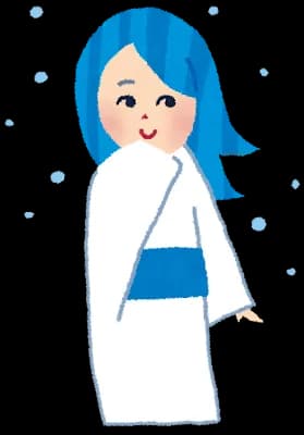 雪女←美人　雪男「うほうほうほぉ！（ただの白いゴリラ」←これ