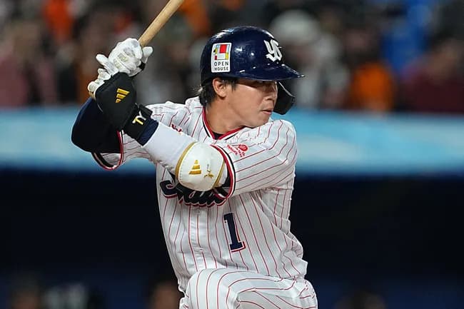 山田哲人さん、7年契約5年目（35億円＋出来高）