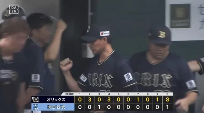 【西武対オリックス20回戦】オリックスが８－１で西武に快勝！今季３度目のビジター３連勝で貯金５！九里亜蓮は７回１失点でチームトップ９勝目！