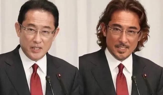 【画像】岸田文雄、髪を伸ばせばイケメンになる事が判明ｗｗｗｗｗｗｗｗｗｗｗｗ