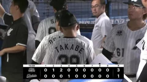 パ・リーグ順位表(8月29日)ロッテ敗戦で優勝完全消滅、SBハムが70勝到達