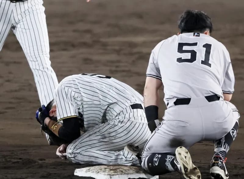 阪神・中野拓夢は「大丈夫です」 藤川球児監督が笑顔で状態を明かす