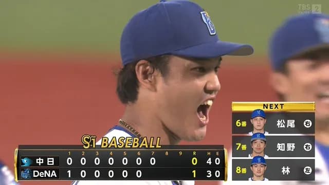 藤浪晋太郎、7回無失点！ 勝てば3位浮上の中日を止める