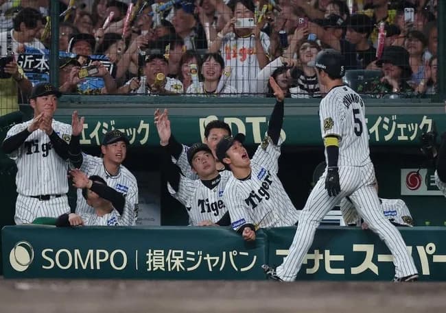 阪神連勝で優勝マジック「7」ラッキーセブンの集中打で巨人に逆転勝ち！！2位に16ゲーム差