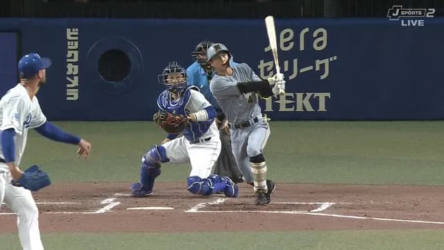 ”なんでもできる男”阪神・熊谷、バンテリンドームでプロ初ホームラン！ｗｗｗｗ