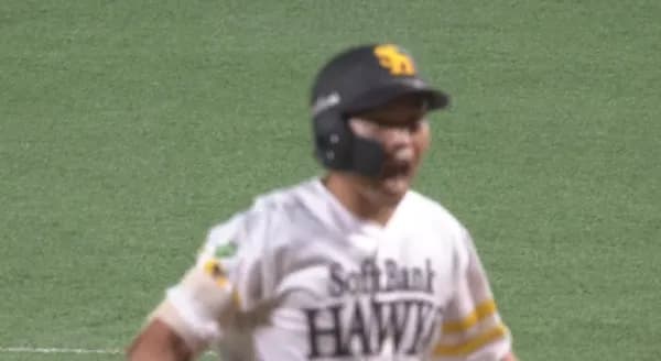 中村晃が代打で決める！！タイムリーヒットで同点！！