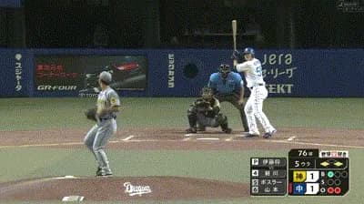 【中日対阪神19回戦】中日・細川成也、阪神・伊藤将司から第１４号勝ち越し３ランホームラン！！！！！！！！！！！！！！！！！！！！