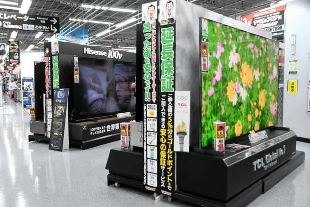 テレビの国内販売、中国系メーカーのシェアが史上初の50%超え