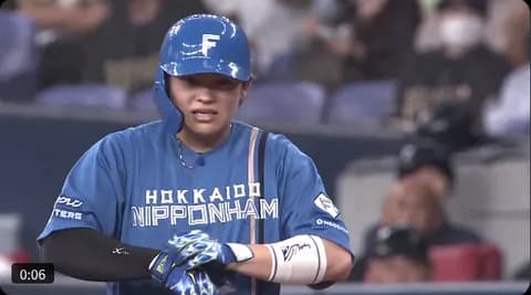 【日本ハム】田宮裕涼が先制の左前適時打「何としても打ちたいと思っていました」出場3試合ぶりの打点