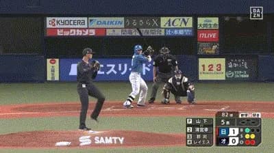 【オリックス対日本ハム24回戦】日本ハム・清宮、オリックス・山下から第１０号ソロホームラン！！！！！！！！！！！！！！！！