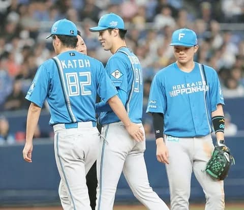 【日本ハム】福島蓮が左膝付近に打球受けるアクシデント　直後に二塁打浴び降板