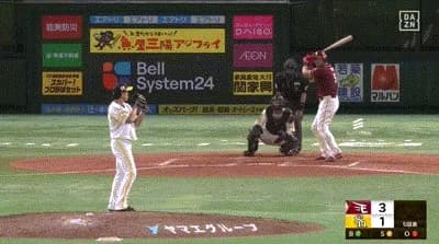 【ソフトバンク対楽天22回戦】楽天・ボイト、二打席連続第１０号ソロホームラン！リードを３点に広げる！！！！！！！！！！！！！！