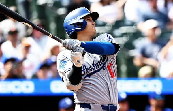 大谷翔平、2打席連発47、48号　全5出塁で勝利貢献　ドジャースは6試合ぶり白星で泥沼脱出