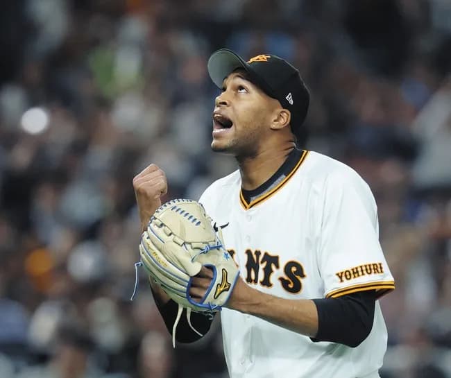 巨人マルティネスが球団記録に王手！今季41セーブ目