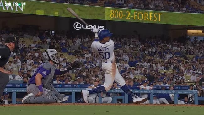 ムーキー・ベッツ（.260 18本 OPS.737)