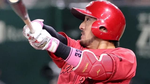 カープ菊池1784安打←2000安打を達成できるのか？前半不調も今季84安打 打率.248 OPS.607