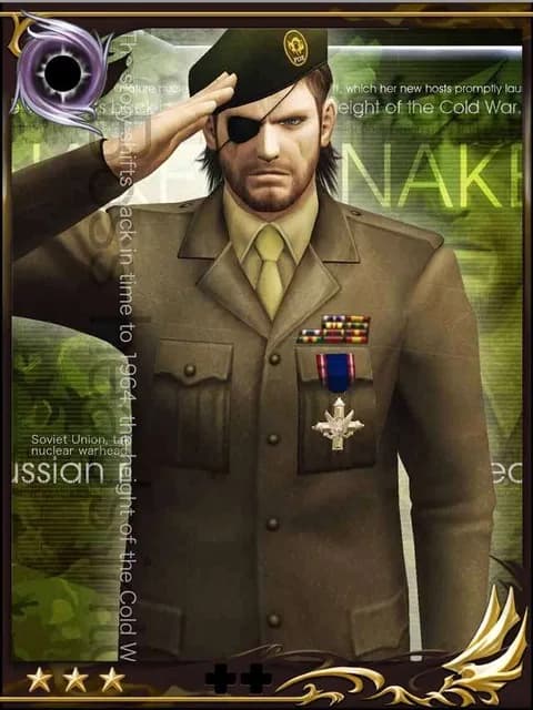 メタルギアシリーズのビッグボス、ちょっとやりすぎ