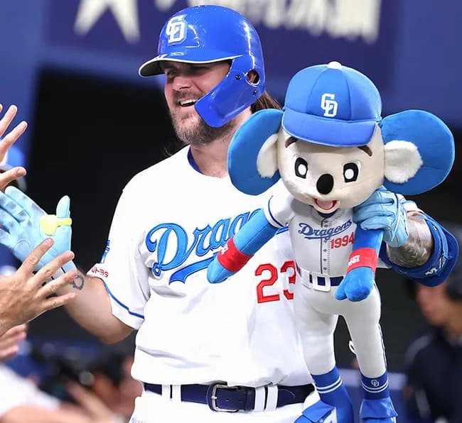 中日チェイビス「自分の成績見て気が付いたんだ。『5本塁打で7打点』はおかしい（現在は8打点）