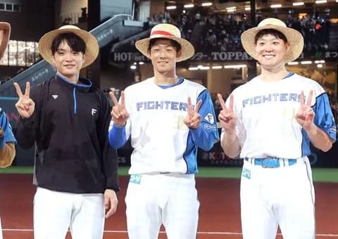 【日本ハム】2打点の郡司裕也 まさかの事態に「これ見出しでお願いします。『郡司、ルフィになれず』」